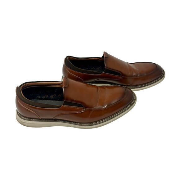 Mens Shengboard -  Brown Slip-On Loafers -  Size 9W - Picture 2 of 9